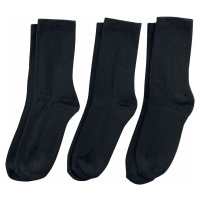 Urban Classics Sport Socks 3-Pack Ponožky černá