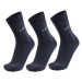 Replay Pánské vysoké ponožky - 3 páry C100632 Dark Grey Melange