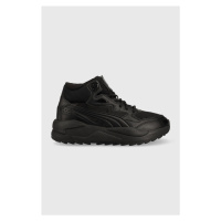 Dětské sneakers boty Puma černá barva