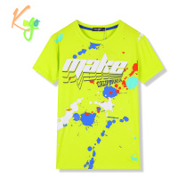 Chlapecké tričko - KUGO FC0271, zelinkavá Barva: Zelená