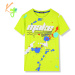 Chlapecké tričko - KUGO FC0271, zelinkavá Barva: Zelená