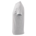 Malfini Basic Dětské triko 138 světle šedý melír