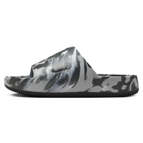 Nike Calm Slide Marble Black Grey