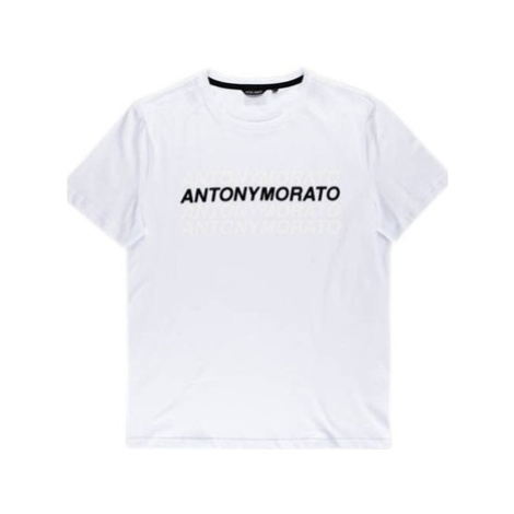 Antony Morato Tshirt Męski Super Slim Fit White Bílá