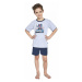 Chlapecké pyžamo Cornette 473/89 | melanž