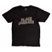 Black Sabbath tričko, Wavy Logo Hi-Build Black, pánské