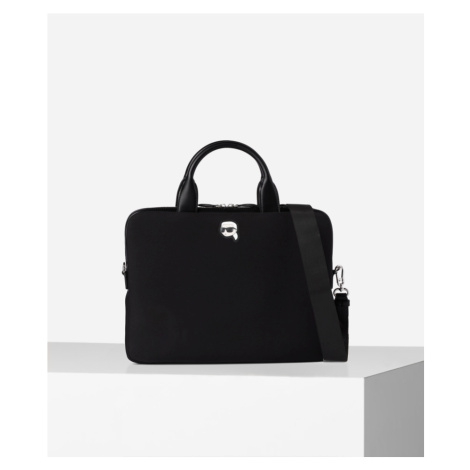 Taška na notebook karl lagerfeld k/ikonik 2.0 neop laptop bag black