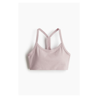 H & M - Sportovní podprsenka Medium support z DryMove™ - fialová