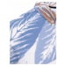 Dstreet pánská bílá košile s krátkým rukávem KX1033