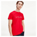 Tommy Hilfiger pánské červené triko Logo