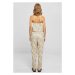 Ladies Viscose Bandeau Jumpsuit - softseagrassflower