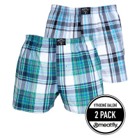 Trenky Meatfly DOUG BOXERSHORTS, zelená/černá