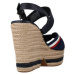 Tommy Hilfiger ARTISANAL HIGH WEDGE Modrá