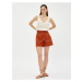 Koton Ethnic-Look Shorts With Stones