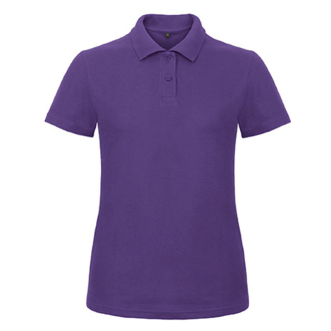 B&amp;C Dámská polokošile PWI11 Purple B&C