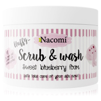 Nacomi Fluffy... Sweet Blueberry Foam tělový peeling 180 ml