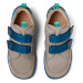 Affenzahn LEATHER SNEAKER BUDDY OCTOPUS Grey Blue | Dětské barefoot tenisky