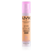 NYX Professional Makeup Bare With Me Concealer Serum hydratační korektor 2 v 1 odstín 06 Tan 9,6