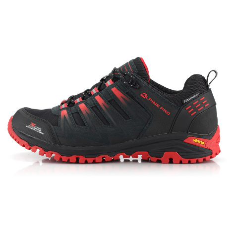 Outdoorová obuv Alpine Pro s membránou PTX REWESE - červená