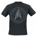 Star Trek Picard - Starfleet Headquarters Tričko černá