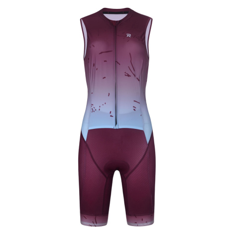 RIVANELLE Cyklistická kombinéza - SNIPP - bordó/modrá