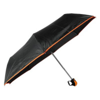 MPM Deštník Reina černý s oranžovým lemem - K06.3217.9060