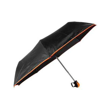 MPM Deštník Reina černý s oranžovým lemem - K06.3217.9060