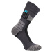 Voxx Egoist L+P Unisex trekingové ponožky BM000000573900102836 tmavě šedá/TYRKYS