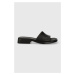 Kožené pantofle Camper Dana dámské, černá barva, K201485.008