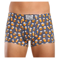 Pánské boxerky Styx art klasická guma pivo (Q1357)