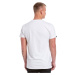 Meatfly pánské tričko Logobox White | Bílá