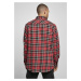 Urban Classics / Checked Roots Shirt red/black