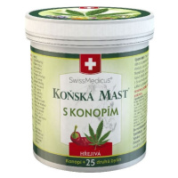 SwissMedicus Koňská mast s konopím hřejivá 250 ml