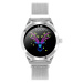 Dámské chytré hodinky SMARTWATCH G. Rossi SW017-7 stříbrné/stříbrné (sg011a)