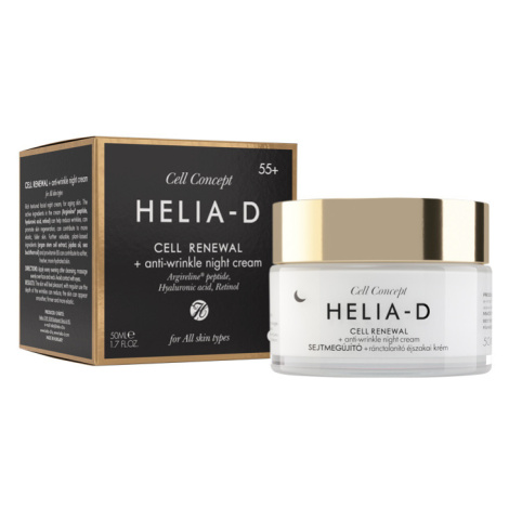 Helia-D Cell Concept Noční krém proti vráskám 55+ 50 ml