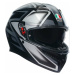 AGV K3 Compound Matt Black/Grey XL Přilba