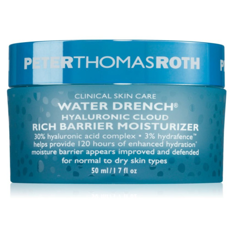 Peter Thomas Roth Water Drench Hyaluronic Cloud Rich Barrier Moisturizer bohatý hydratační krém 