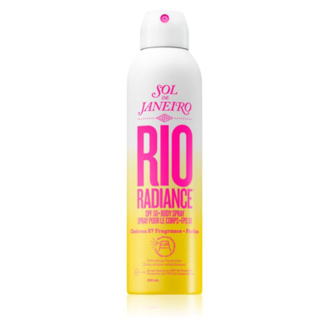 Sol de Janeiro Rio Radiance osvěžující a hydratační sprej pro ochranu pokožky SPF 50 200 ml