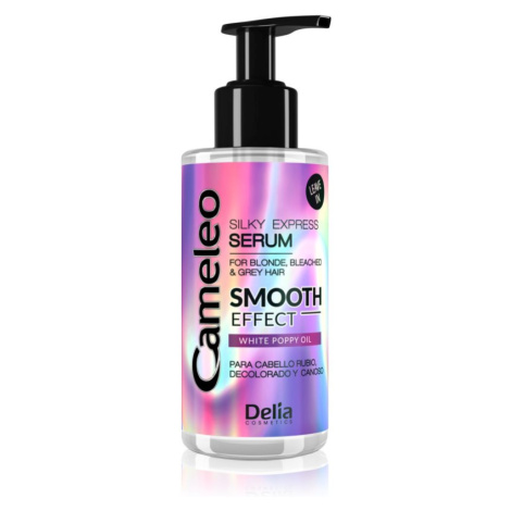 Delia Cosmetics Cameleo Smooth Effect regenerační sérum pro blond a šedivé vlasy 145 ml