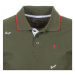 Degré Celsius Polo manches courtes homme CLAMAR Khaki