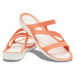 CROCS-Swiftwater Sandal W grapefruit/white Oranžová