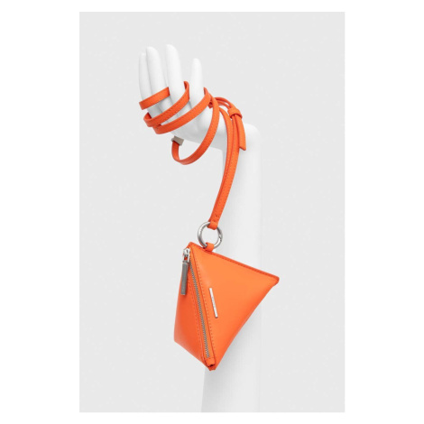 Ledvinka Calvin Klein oranžová barva