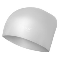 Silikonová čepice pro dlouhé vlasy NILS Aqua NQC LH šedá