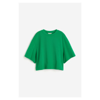 H & M - Oversized tričko - zelená