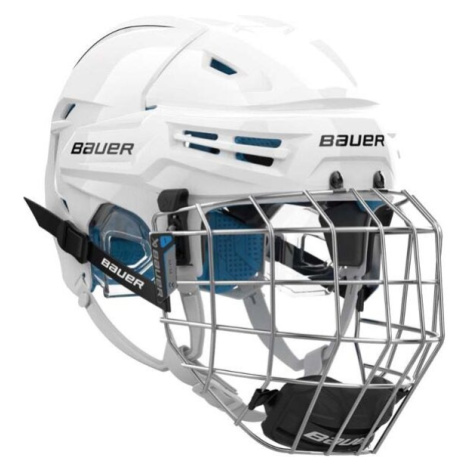 Bauer RE-AKT 65 COMBO Hokejová helma, bílá, velikost