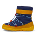 Affenzahn SNOWY WITTY VEGAN SNOWBOOT TUKAN Blue Yellow | Dětské zimní zateplené barefoot boty