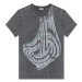 Tričko diesel t-slidart t-shirt černá