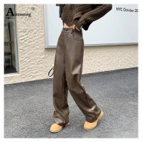 Dámské kožené kalhoty AG43