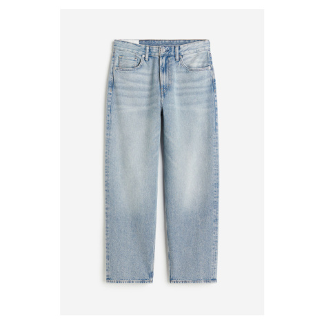 H & M - Loose Jeans - modrá H&M