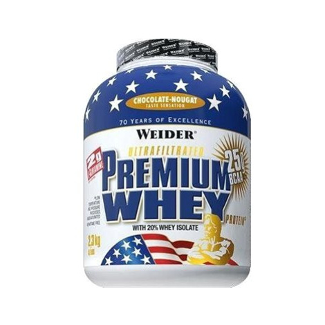 Weider Premium Whey 2300g, jahoda/vanilka